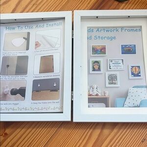 White Kids Artwork Frames